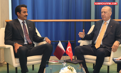 Cumhurbaşkanı Erdoğan, Katar Emiri Al Sani ile bir araya geldi