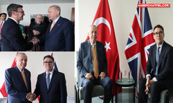 Cumhurbaşkanı Erdoğan, New York'ta İngiltere Başbakanı Andy Burnham ile görüştü