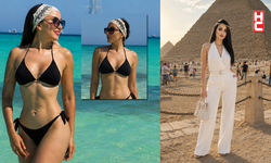 Tuğba Ece Yörük'ten Mısır'da keyifli tatil