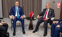 Bakan Hakan Fidan, Iraklı mevkidaşı Fuad Hüseyin ile bir araya geldi