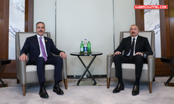 Bakan Fidan, Bakü'de Azerbaycan Cumhurbaşkanı Aliyev tarafından kabul edildi