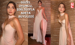 Cemre Baysel, şıklığıyla ve zarafetiyle yine göz kamaştırdı