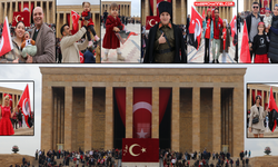 Anıtkabir’de Cumhuriyet Bayramı coşkusu