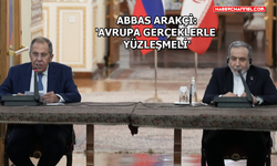 Abbas Arakçi ile Sergey Lavrov ortak basın toplantısı düzenledi