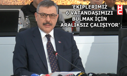 Bakan Mustafa Çiftçi, sağanak nedeniyle yürütülen çalışmalara ilişkin açıklamalarda bulundu