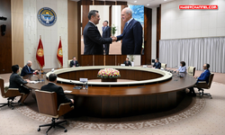 TBMM Başkanı Kurtulmuş, Kırgızistan Cumhurbaşkanı Caparov tarafından kabul edildi