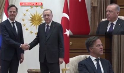  Erdoğan, Rutte ile görüştü