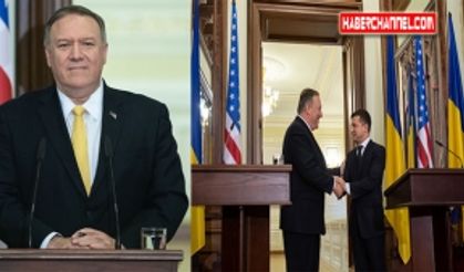 Pompeo: "Ukrayna’ya destek taahhüdümüzden vazgeçmeyeceğiz"