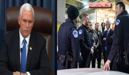 Mike Pence: "Şiddet asla kazanmaz; özgürlük kazanır"