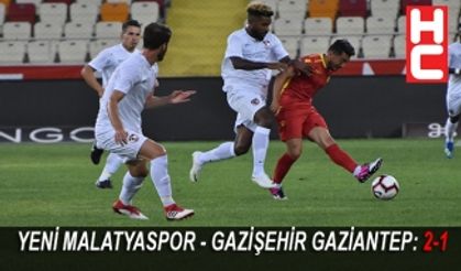 YENİ MALATYASPOR - GAZİŞEHİR GAZİANTEP: 2-1