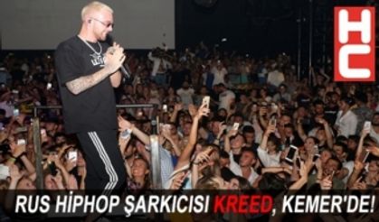 RUS HİPHOP ŞARKICISI KREED, KEMER'DE!