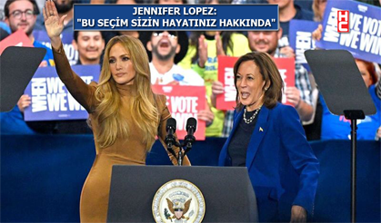 Jennifer Lopez'den Kamala Harris'e destek çağrısı