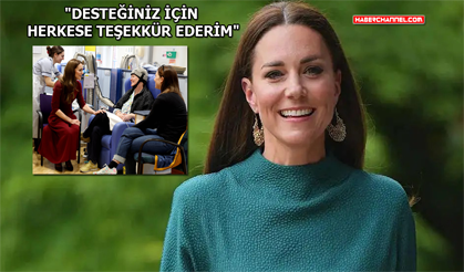 Galler Prensesi Kate Middleton 'kanseri' yendiğini açıkladı