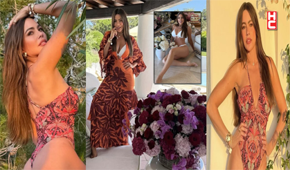 Sofia Vergara, değişmeyen güzelliğiyle yıllara meydan okudu