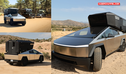 Hotomobil Tesla Cybertruck için tasarladığı Cyberglad Modelinin “Caravan Salon Düsseldorf” fuarı’nda