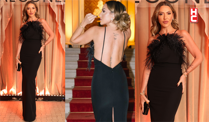 Hadise şıklığıyla yine göz kamaştırdı