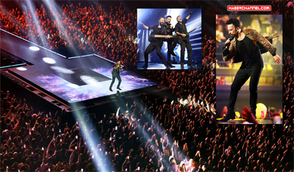 Megastar'la ikinci akşam: Tarkan'dan muhteşem bir müzik şöleni