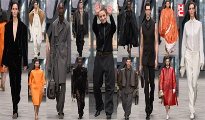 Veronica Leoni’nin Calvin Klein Collection 2026 Sonbahar defilesi New York’ta gerçekleşti