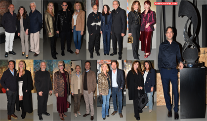 "Bridges" sergisinin açılışında sanatseverler bir araya geldi