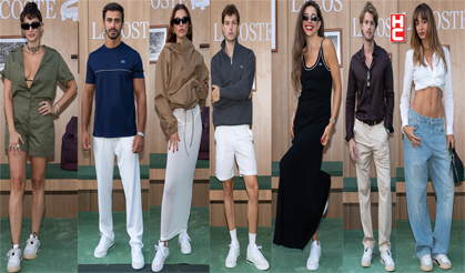 Modaseverleri buluşturan özel lansman: Lacoste - Slam Break