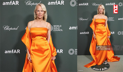 Pamela Anderson, amfAR Venezia 2026'da büyüledi