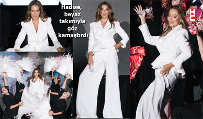 Hadise'den müzik dolu bir gece