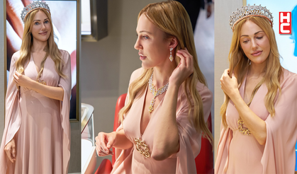 Meryem Uzerli'de Doha'da ışıldadı