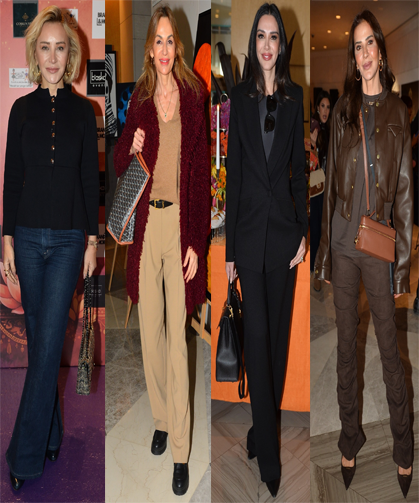 Ünlü isimler alışveriş davetinde bir araya geldi