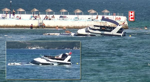 Sarıyer'de su alan teknedeki 8 kişi kurtarıldı