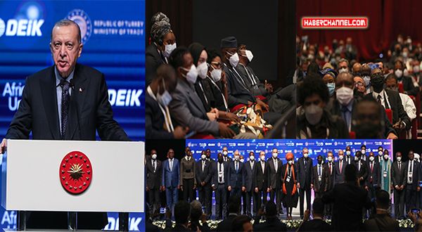 Cumhurbaşkanı Erdoğan: "Afrika ile ticaret hedefimiz 75 milyar dolar"