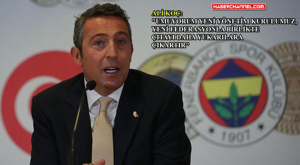 Kulüpler Birliği Vakfı'nın yeni başkanı Ali Koç oldu...