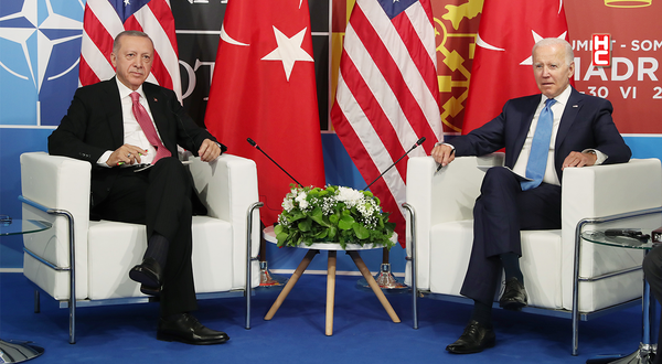 Cumhurbaşkanı Erdoğan, ABD Başkanı Joe Biden görüştü