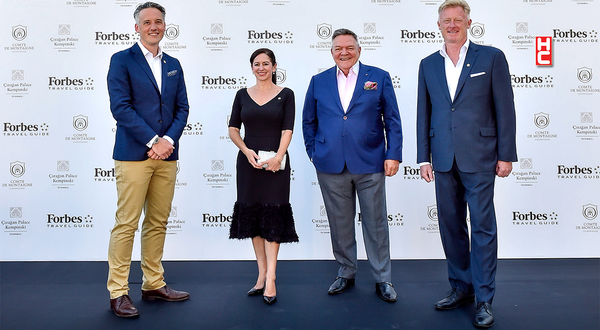 Forbes Travel Guide 2022 “Star Awards” Avrupa kazananları Çırağan Sarayı’nda buluştu