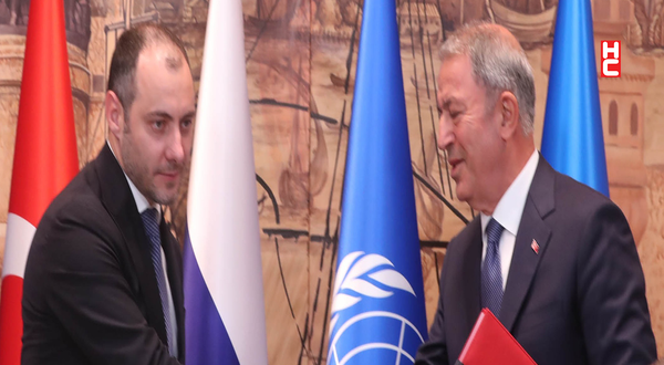 Bakan Akar, Ukrayna Altyapı Bakanı Aleksandr Kubrakov ile görüştü