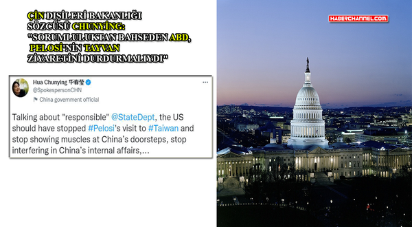 Çin’den 'Beyaz Saray’ın tatbikat açıklamasına tepki...