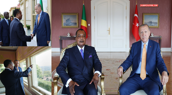 Cumhurbaşkanı Erdoğan, Kongo Cumhuriyeti cumhurbaşkanıyla görüştü
