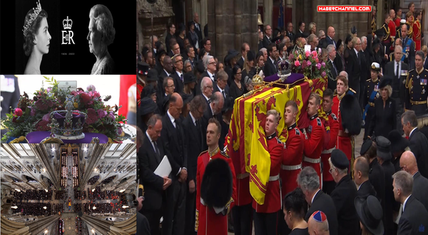 Kraliçe 2. Elizabeth için Westminster Abbey’de cenaze töreni düzenlendi
