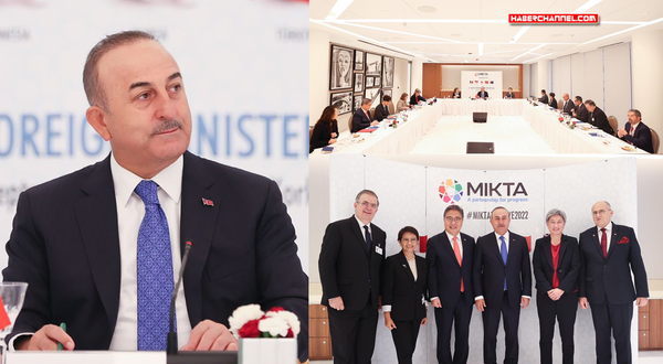 Dışişleri Bakanı Çavuşoğlu, Türkevi’nde MIKTA Toplantısı’na katıldı