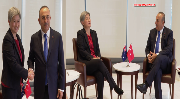 Bakan Çavuşoğlu, New York'ta Avustralya Dışişleri Bakanı Wong ile görüştü