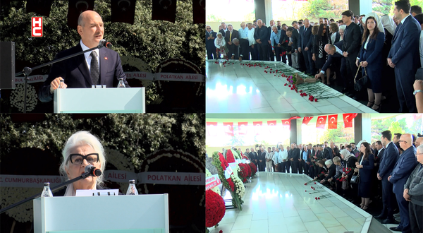 İçişleri Bakanı Soylu Menderes'i anma törenine katıldı