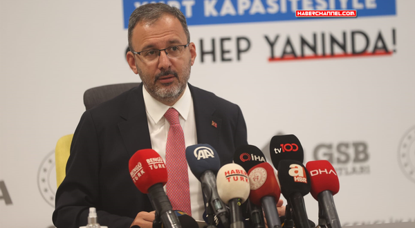 Bakan Kasapoğlu: "Bakanlığımız yurtlarına 415 bin 305 gencimiz başvuru yaptı"