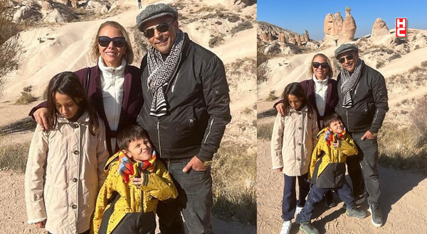 Şebnem Akman ve Abdurrahman Balta çiftinin Kapadokya keyfi