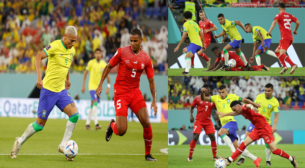 2022 Dünya Kupası: Brezilya, İsviçre'yi tek golle geçti