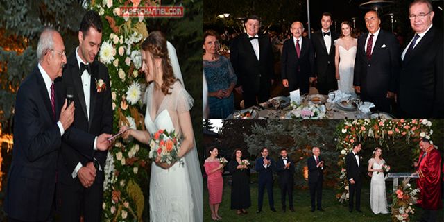 Kılıçdaroğlu, Ankara'da düğün törenine katıldı