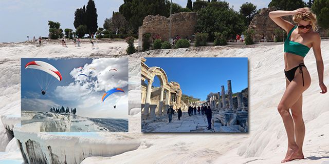 Pamukkale Hierapolis Ören Yeri, 2021'de en çok ziyaret edilen yer oldu
