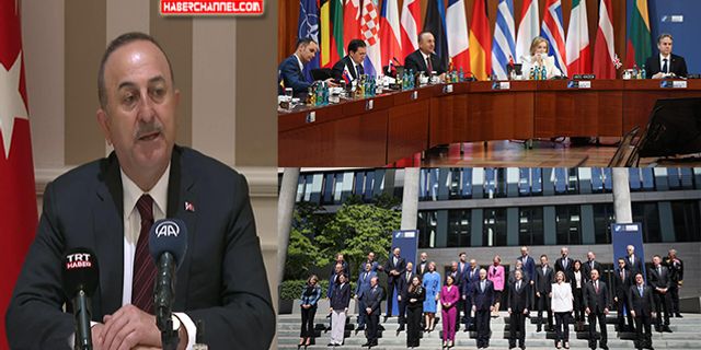 Bakan Çavuşoğlu, NATO Gayrıresmi Toplantısı sonrası basına konuştu