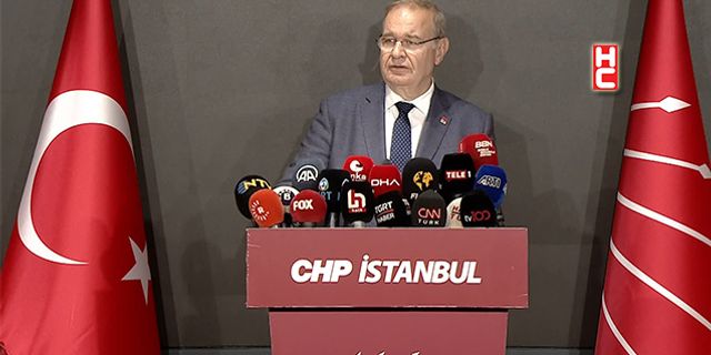 CHP MYK Toplantısı sonrası Öztrak'tan açıklama