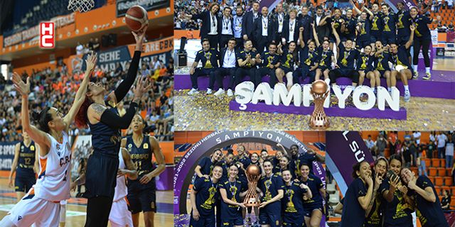 Kadınlar Basketbol Süper Ligi'nde şampiyon Fenerbahçe Safiport oldu