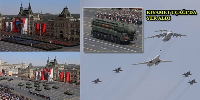 Rusya’da ‘Zafer Günü’ provası bugün yapıldı...