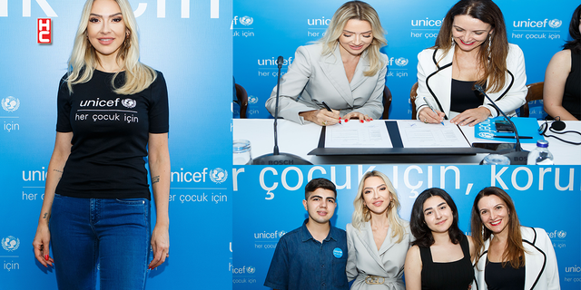 Hadise, UNICEF Türkiye tarafından çocuk hakları savunucusu olarak atandı...